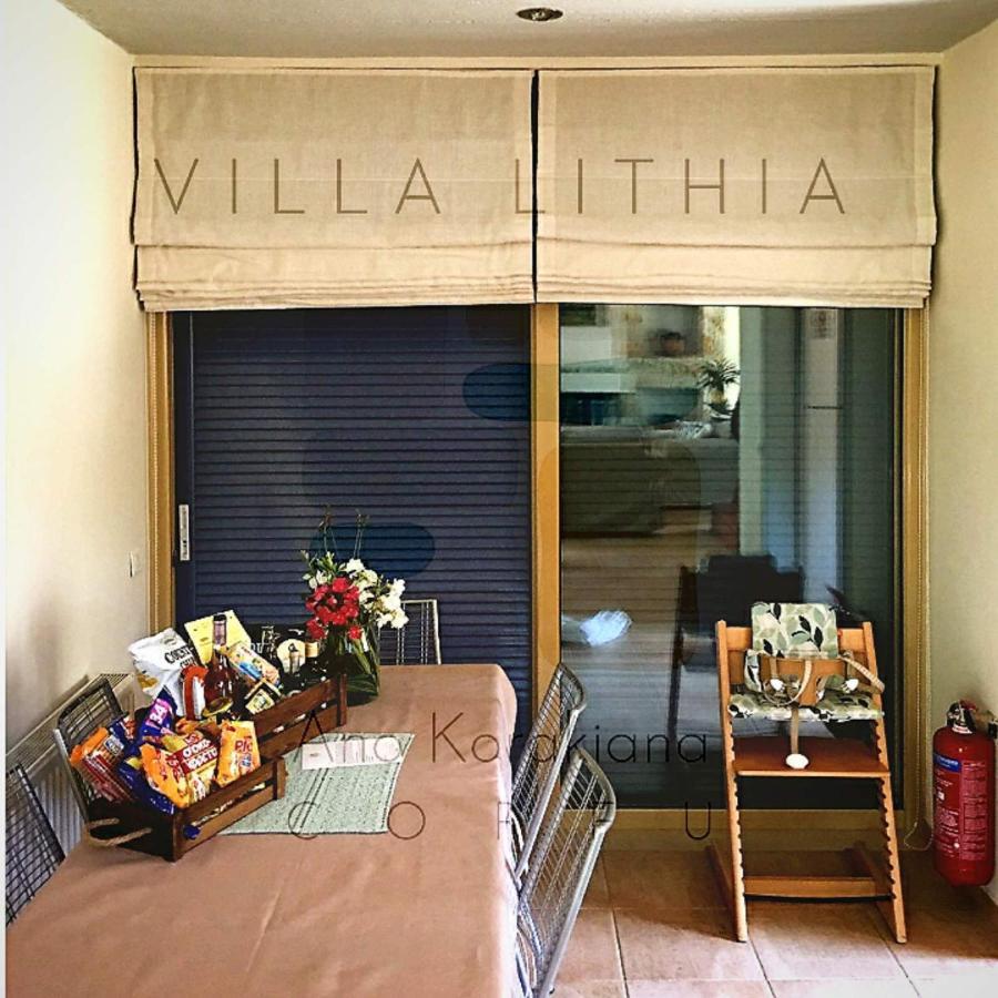 Villa Lithia Áno Korakiána Dış mekan fotoğraf