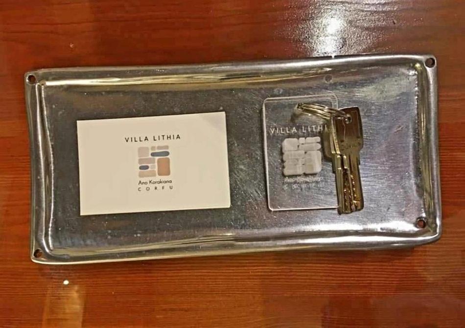Villa Lithia Áno Korakiána Dış mekan fotoğraf