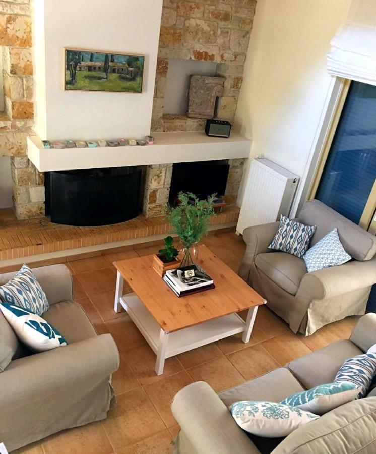 Villa Lithia Áno Korakiána Dış mekan fotoğraf