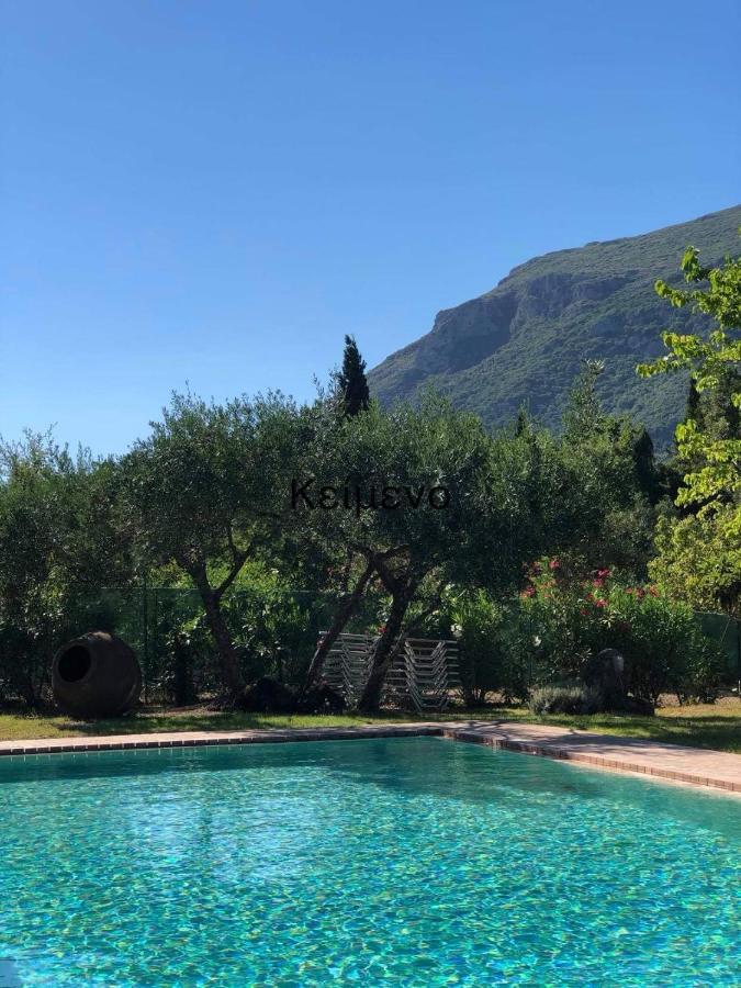 Villa Lithia Áno Korakiána Dış mekan fotoğraf