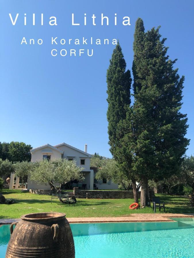 Villa Lithia Áno Korakiána Dış mekan fotoğraf