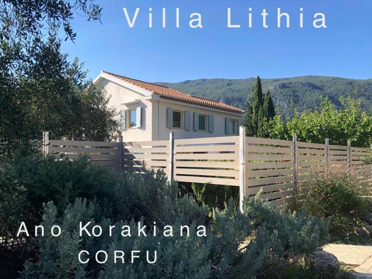 Villa Lithia Áno Korakiána Dış mekan fotoğraf