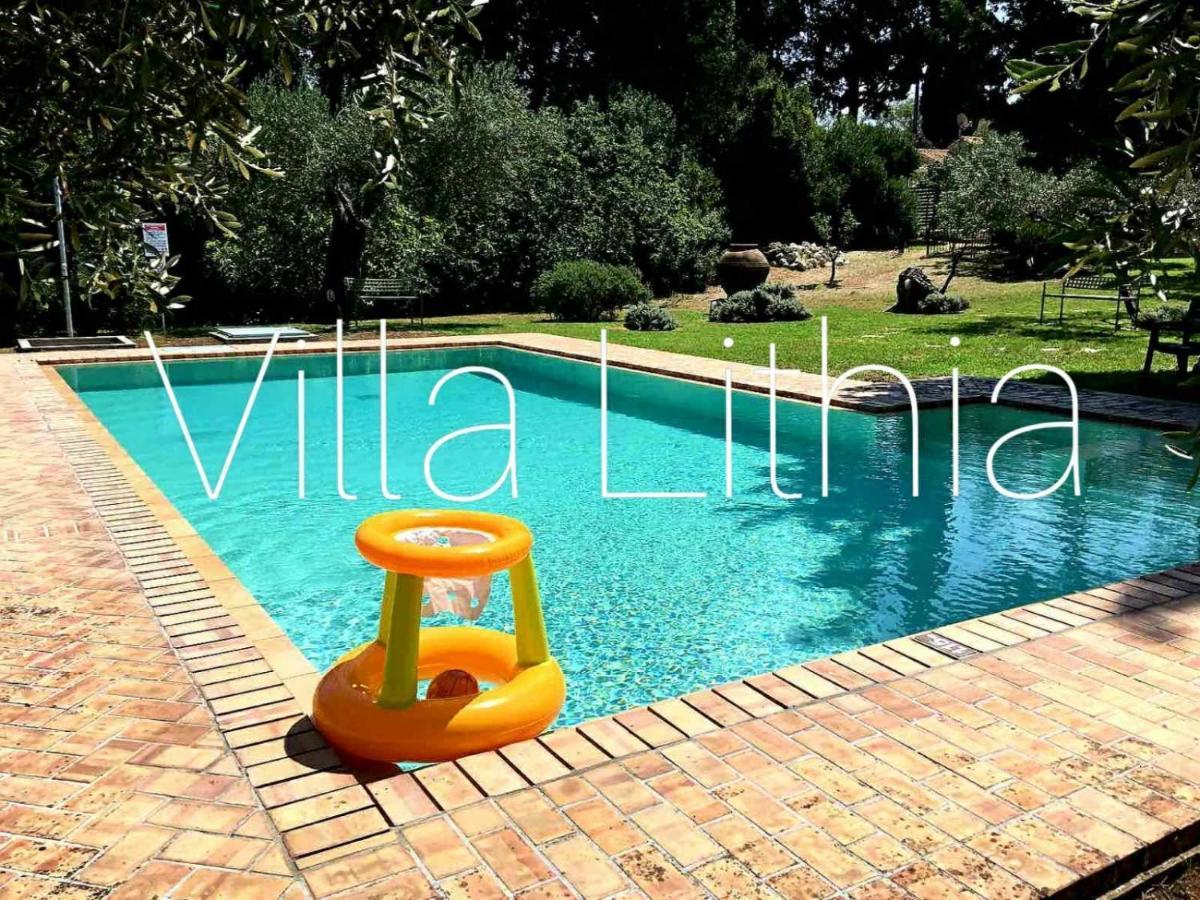 Villa Lithia Áno Korakiána Dış mekan fotoğraf